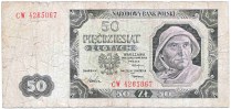 50 Zlotych 1948 Poland